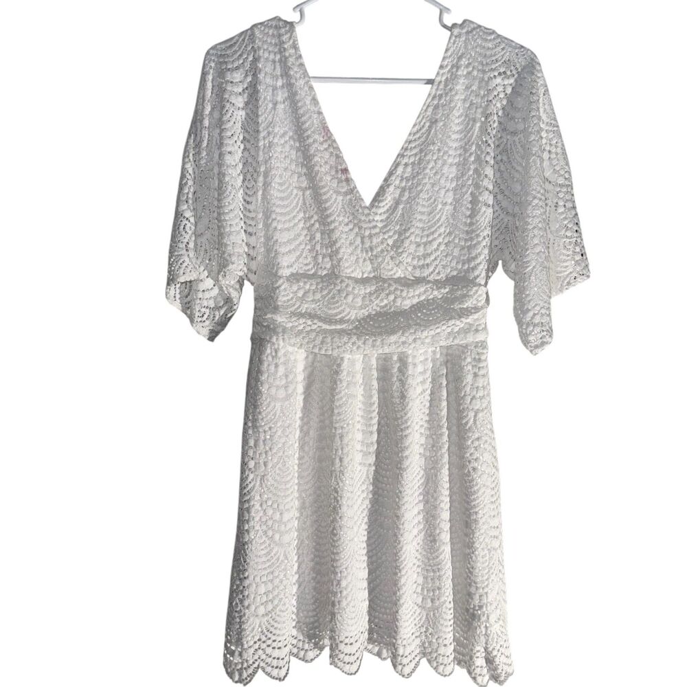 NWT Lilly Pulitzer Parigi Skort Romper Resort‎ White Size S - Picture 6 of 9